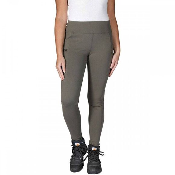 CARHARTT WORKWEAR 103609 Force Lightweight Utility Leggings Olive Green - Picture 1 of 6